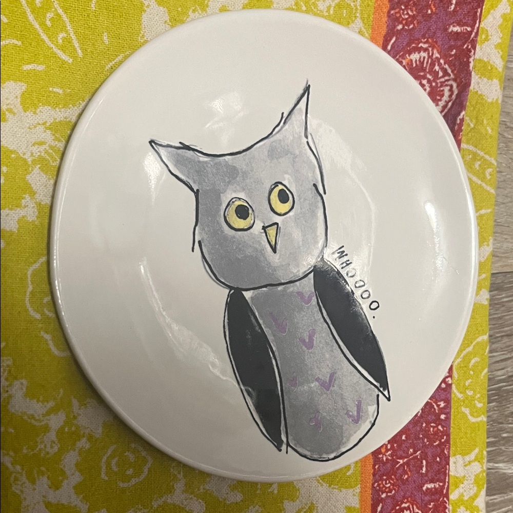 Rae Dunn Halloween  Plate